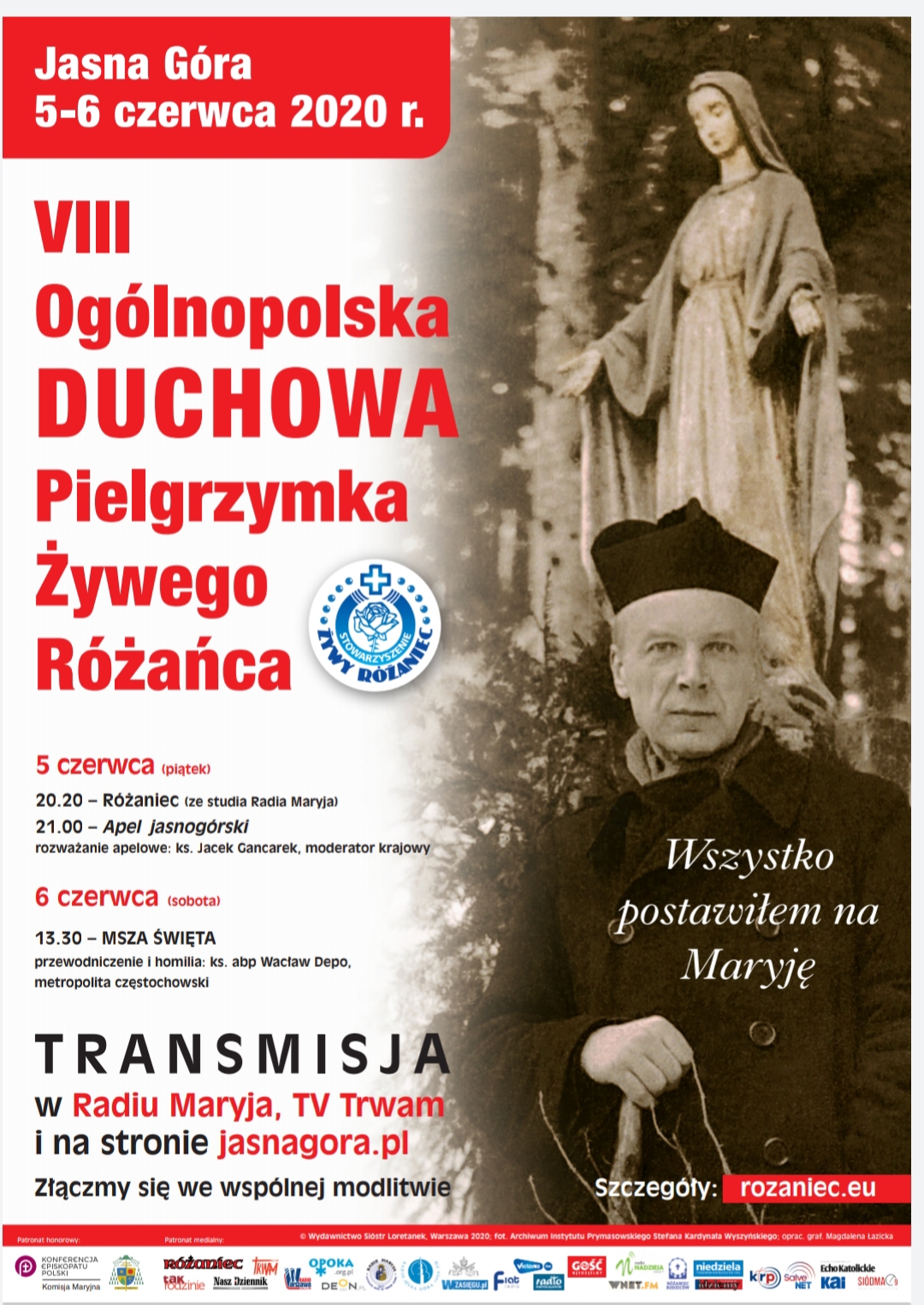 VIII Ogólnopolska Pielgrzymka Duchowa 2020