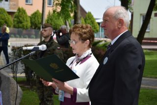 Uroczystość upamiętniająca Polaków ratujących Żydów_Sterdyń_04.06.2020