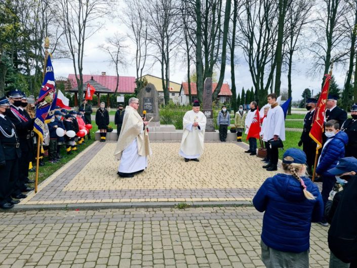 Uroczystość Najświętszej Maryi Panny Królowej Polski i 230. rocznica uchwalenia Konstytucji 3 maja_Jabłonna Lacka_3.05.2021