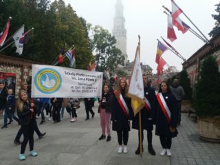 Pielgrzymka szkół św. Jana Pawła II_Siemiatycze_Częstochowa